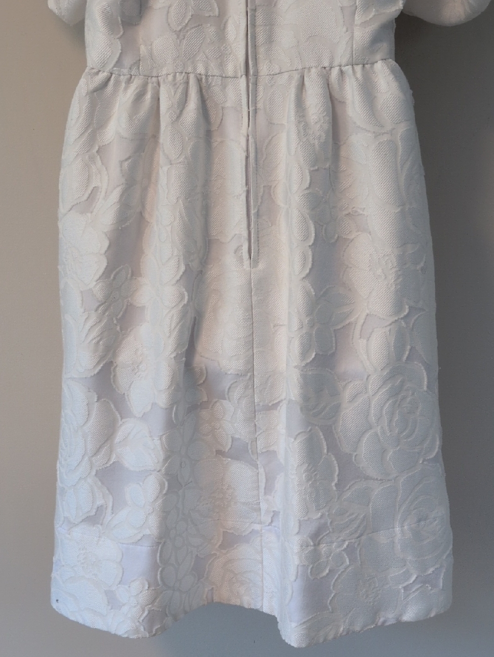 Lilly Pulitzer Knoxlie Dress Resort White Organza Bloom Jacquard 6 - Picture 10 of 16